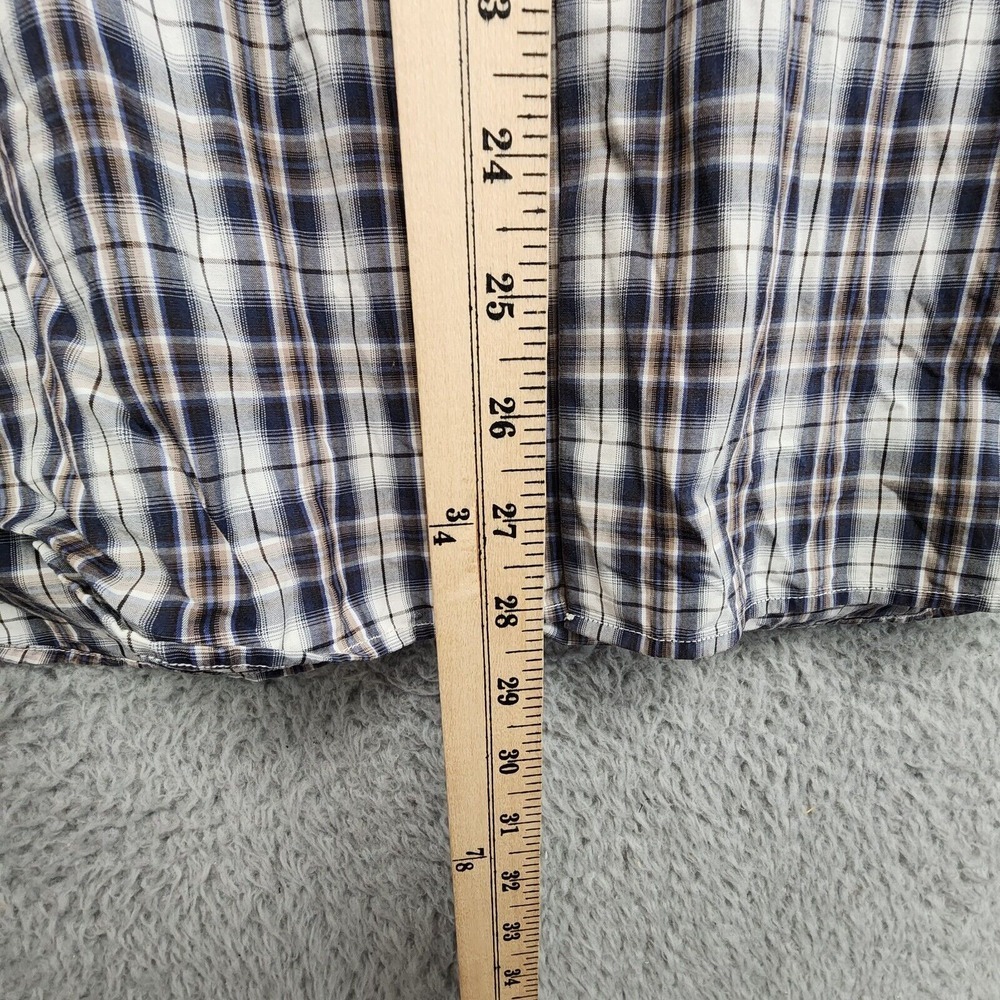 J Lindeberg Ward Shirt Mens XL (Fits Slim) Long Sleeve Clan Check Plaid PLS READ - Picture 12 of 12